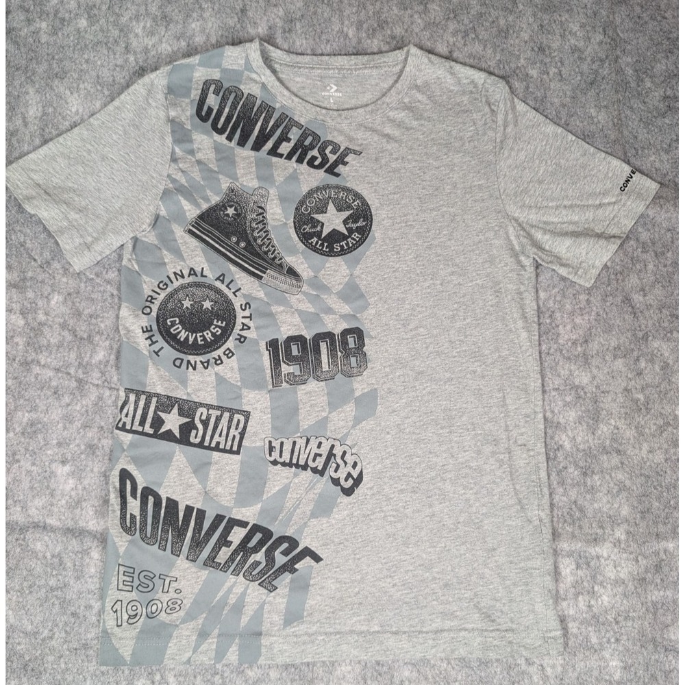 Converse | Converse | Grey‎ | Youth/Teen | Graphic T-Shirt | L